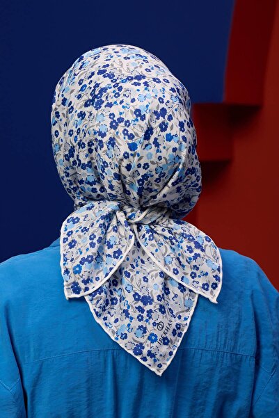 İpekhan Marrakech Collection Μαλακό Φουλάρι Navy Blue 1193-02