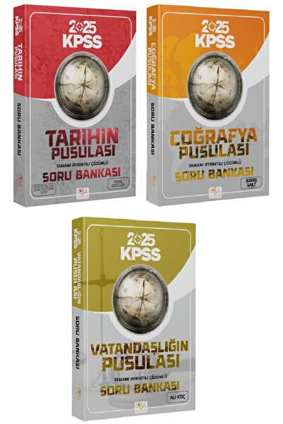 CBA Akademi Cba Yayınları 2025 Kpss Tarih Coğrafya Vatandaşlık Pusulası Soru ...