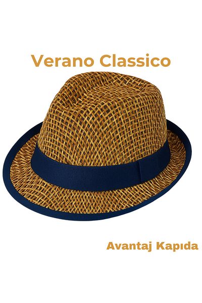 Avantaj Kapıda Лятна филцова шапка Verano Uomo Premium – дишаща, устойчива на пот, стил за плаж и град