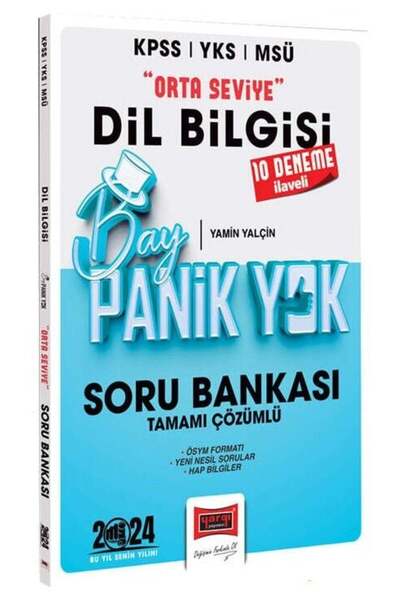 Yargı Yayınları Süper Fiyat - Yargı 2024 Kpss Yks Msü Dil Bilgisi Bay Panik Y...