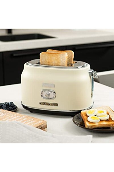 Westinghouse Retro 2-Slice Toaster - Six Adjustable Browning Levels - with Self Centering Function &