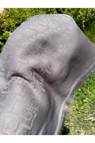 FRESCO SCARFS Γυναικείο Χιτζάμπ Μεταξένιο Βαμβακερό Ζακάρ Σάλι