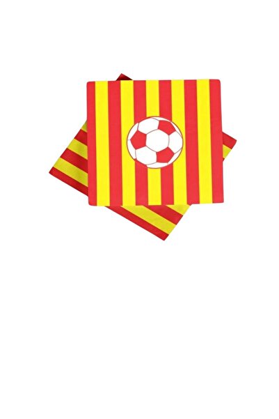 partyrüyası Yellow Red Trophy Themed Birthday Set for 16 People