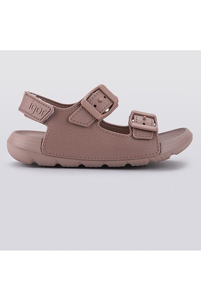 IGOR S10313 Sandale din piele PU cu velcro pentru fete