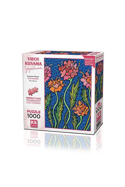 Ks Puzzle Fabbatoys Summerflower 1000 Piece Puzzle