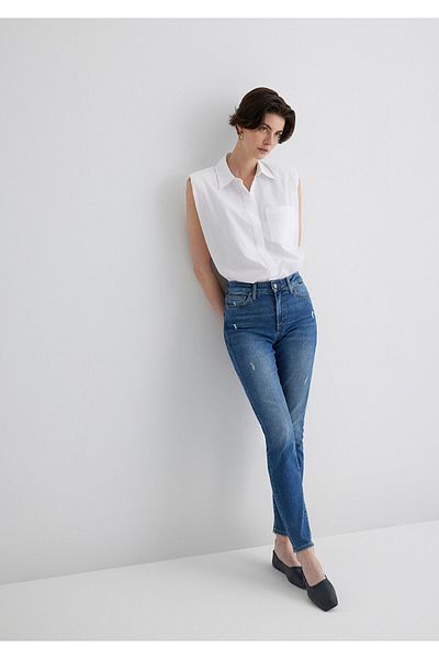 Mavi Cindy 90. léta Indigo Si Jean -100277-21870