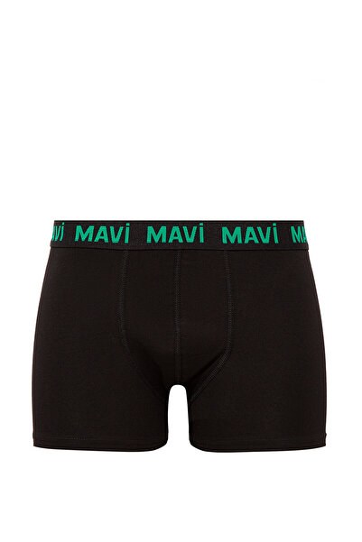 Mavi Siyah Basic Boxer 0911079-900