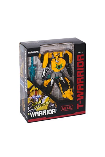 FABBA TOYS LJ1651 روبوت قابل للتحويل بجسم معدني