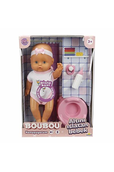 Sunman 2030121 Sunman, Boubou Altını Islatan ve Konuşan Bebek Seti 30 cm