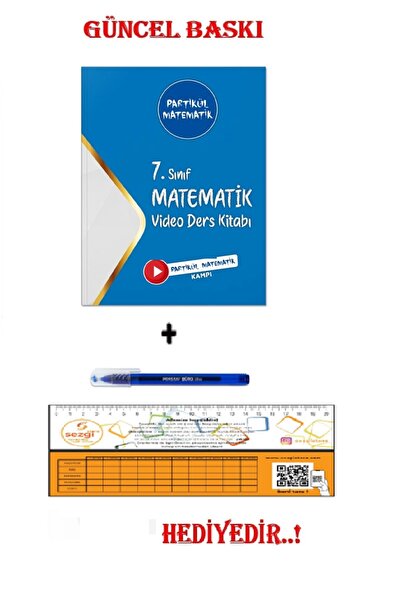 Tonguç Yayınları 7. Sınıf Partikül Matematik Video Ders Kitabı...HEDİYELİ