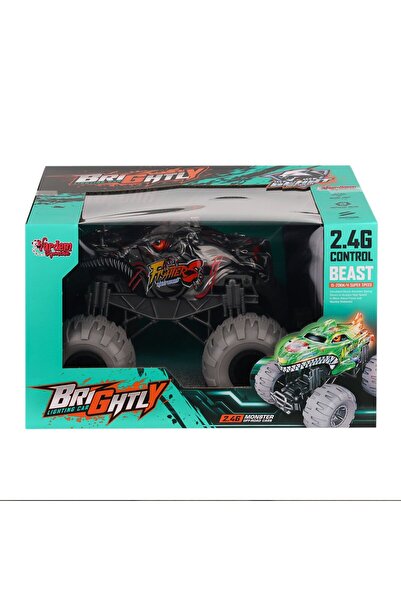 VARDEM OYUNCAK RQ-3045-46-47 Kumandalı Şarjlı Işıklı Off Road Canavar Araba -...