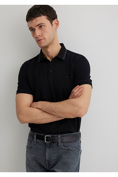 Mavi SchwarzesPoloT-Shirt -SlimFit,SlimFit 0611829 -900