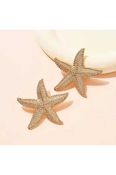 Beyna Starfish Earrings 5 cm