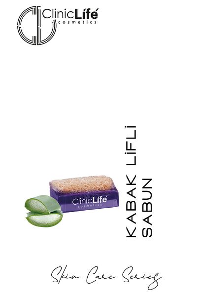 cliniclife صابون زيت اللافندر من ألياف اليقطين الطبيعية 100% 100 جرام