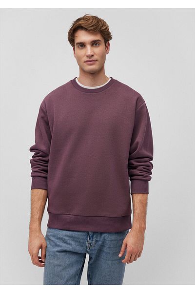 Mavi Crew Neck Purple Basic φούτερ 0s10276-70260