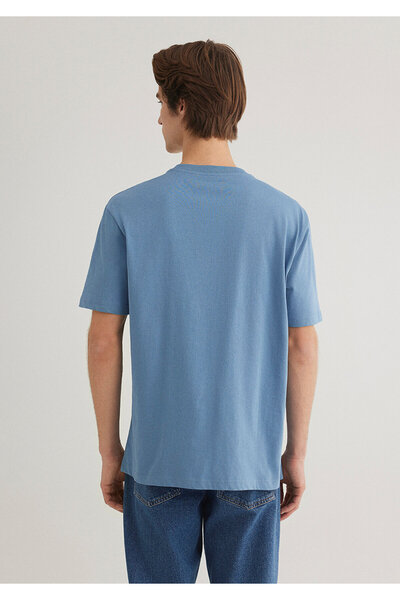 Mavi Tričko s potištěným logem Volný střih / Volný uvolněný střih 0612355 -70744