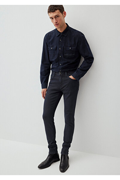 Mavi James Blue Pro bevonatú tinta kék Jean nadrág 0042488548