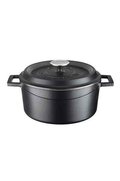 Lava 24cm Edition Series - Cast Iron Solid Round Pot with Handle