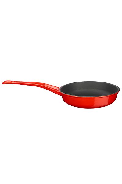 Lava Cast Round Frying Pan Cast Iron Solid Handle Diameter(Ø)24cm