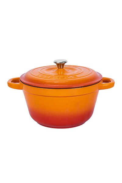 Lava Cast Round Pot Cast Iron Lid New Heritage Series Diameter(Ø)26cm