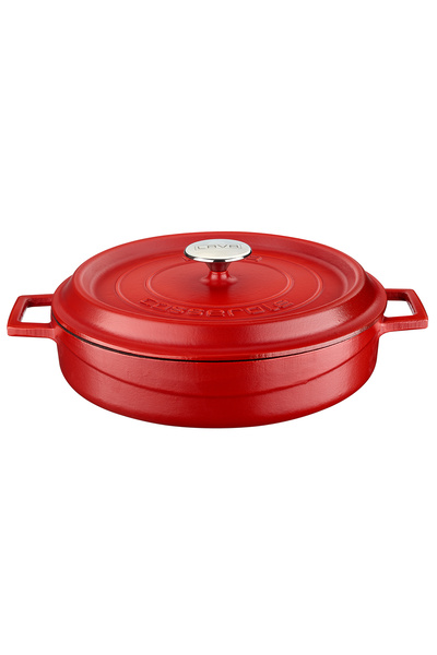 Lava Casting Multi-Purpose Spring Pot Cast Iron Solid Body with Handle Spring...