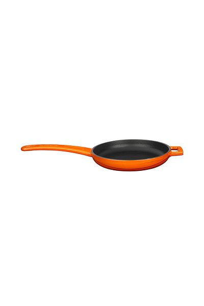 Lava Cast Round Frying Pan Cast Iron Solid Handle Diameter(Ø)16cm