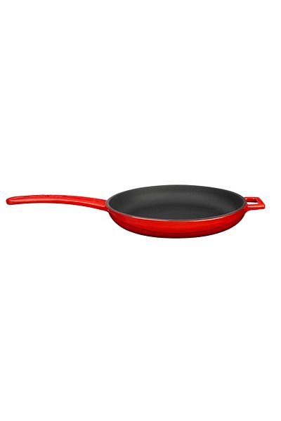 Lava Cast Round Frying Pan Cast Iron Solid Handle Diameter(Ø)20cm