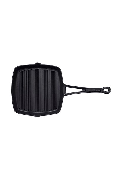 Lava Cast Square Grill Pan Cast Iron Solid HandleSize 26x26cm