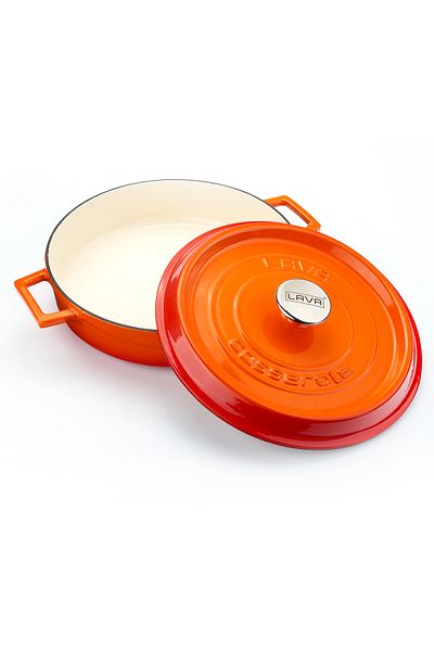 Lava Casting Multi-Purpose Yayvan Pot Casting Iron Solid Handle Edition Series Diameter (Ø) 28 cm