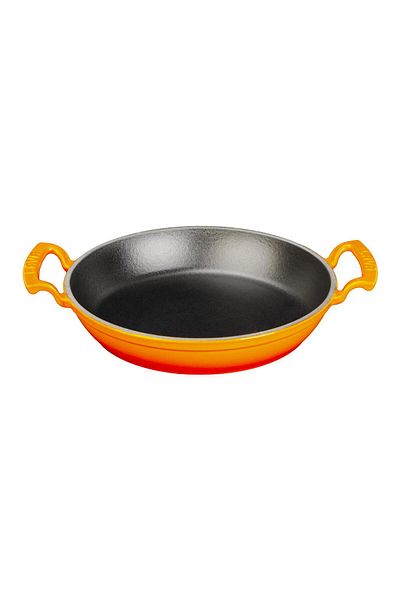 Lava Cast Round Sahan Cast Iron Solid Double Handle Diameter(Ø)24cm