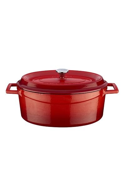Lava Trendy Cast Oval Pot - Series Size 21X27Cm