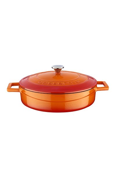 Lava Cast Iron Multi-Purpose Spring PotFolk Series Diameter(Ø)24cm