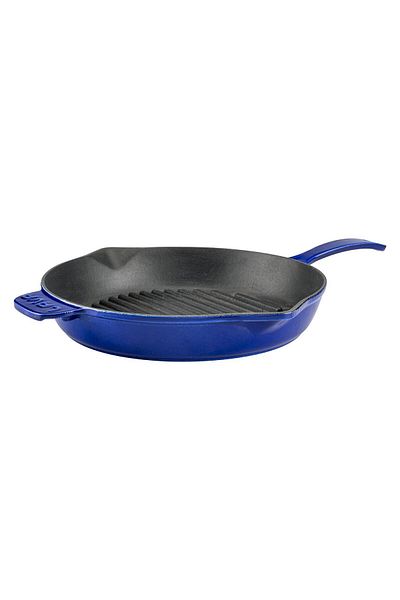 Lava Cast Round Grill Pan Cast Iron Uniform Handle Premium SeriesDiameter(Ø)28cm