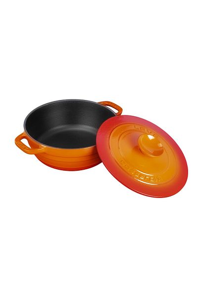 Lava Cast Round Pot Cast Iron Lid Experience Series Diameter(Ø)28cm