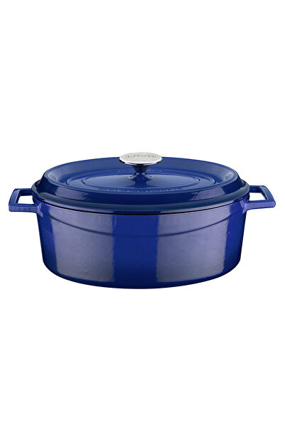 Lava Döküm Oval Tencere. Trendy Serisi Ölçü 23x29cm.