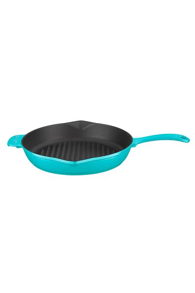 Lava Cast Round Grill Pan Cast Iron Solid Handle Spring Series Diameter(Ø)28cm