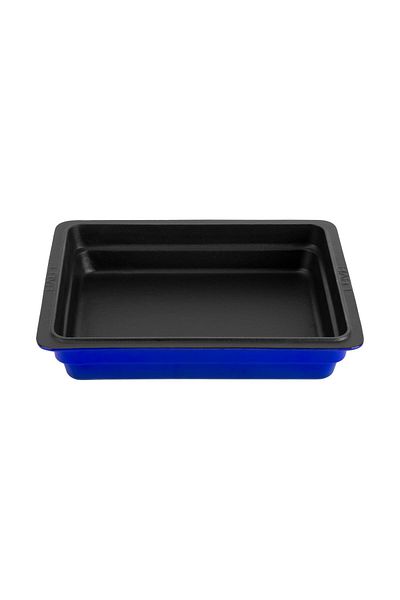 Lava 1/2 Rectangular Gastronomy Bathtub - Casting, 26X33Cm Size