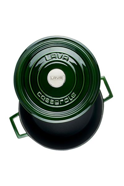 Lava Cast Iron Multi-Purpose Spring Pot Cast Iron Solid Handle Premium Series Diameter(Ø)28cm
