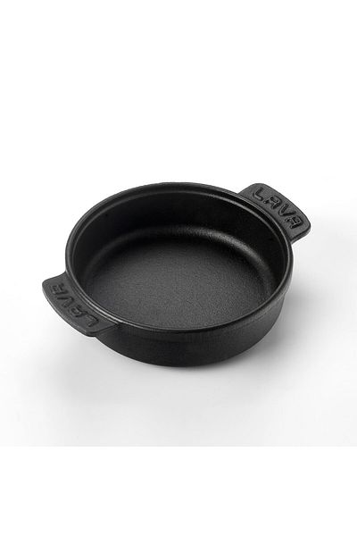 Lava Cast Round Casserole Container Cast Iron Solid Double Handle Diameter(Ø)11cm