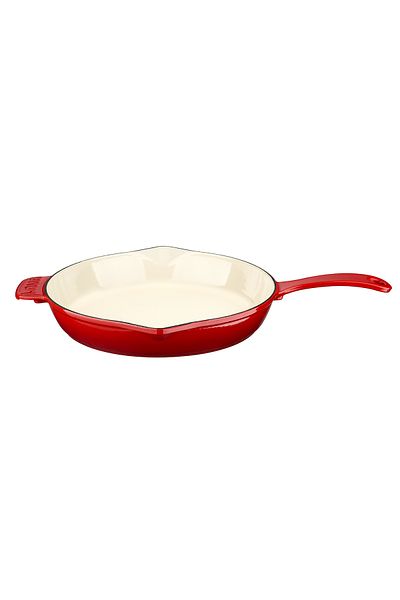 Lava Cast Round Frying Pan Cast Iron Solid Handle Edition Series Diameter(Ø)30cm