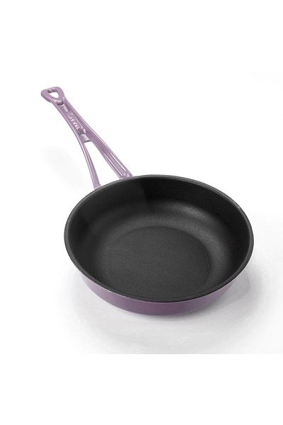 Lava 24cm Cast Round Frying Pan - Iron Solid and Handle