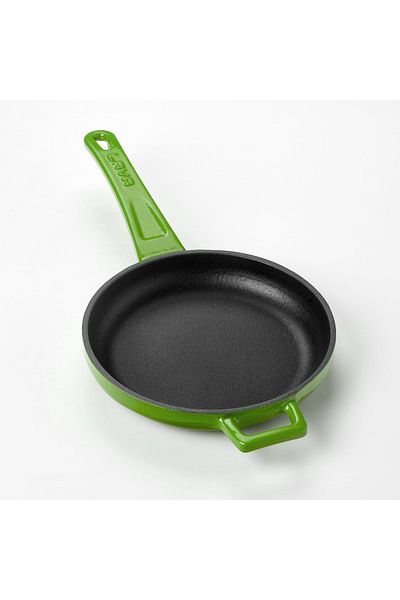 Lava Cast Round Frying Pan Cast Iron Solid Handle Diameter(Ø)16cm