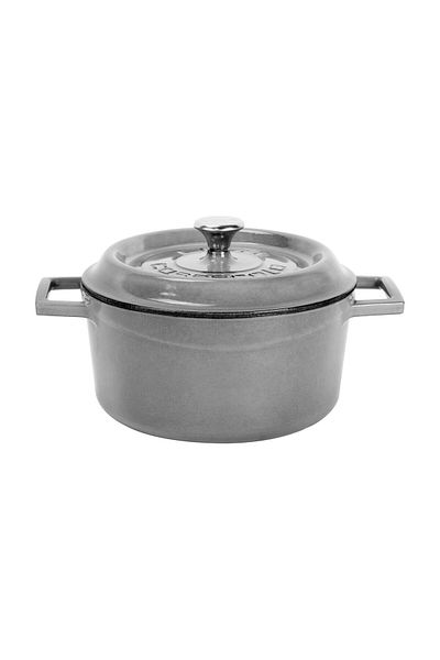 Lava Premium Series - Cast Round Pot, Iron Solid, with Handle, Diameter(Ø)20Cm