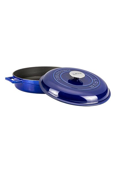Lava Cast Iron Multi-Purpose Spring Pot Cast Iron Dome Form Lid Premium Series Diameter(Ø)28cm