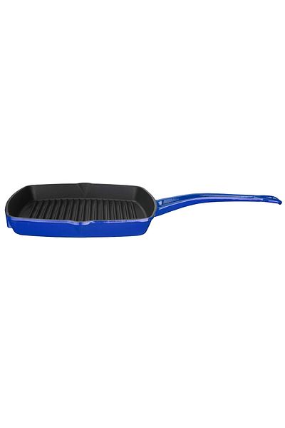 Lava Cast Square Grill Pan Cast Iron Solid HandleSize 26x26cm