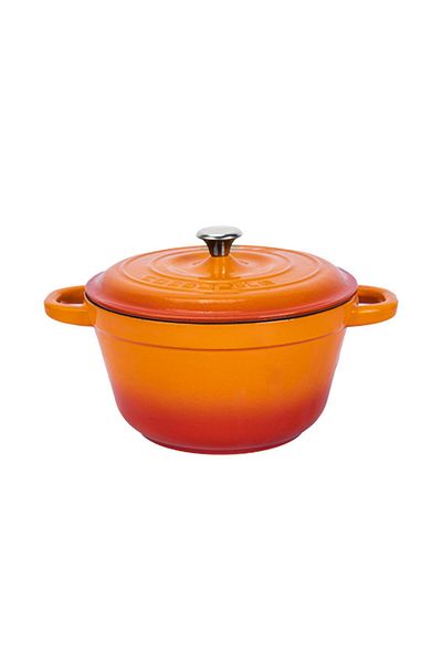 Lava Cast Round Pot Cast Iron Lid New Heritage Series Diameter(Ø)24cm