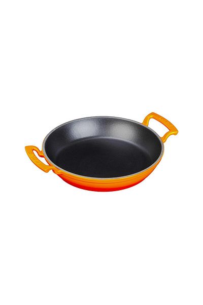 Lava Cast Round Sahan Cast Iron Solid Double Handle Diameter(Ø)24cm