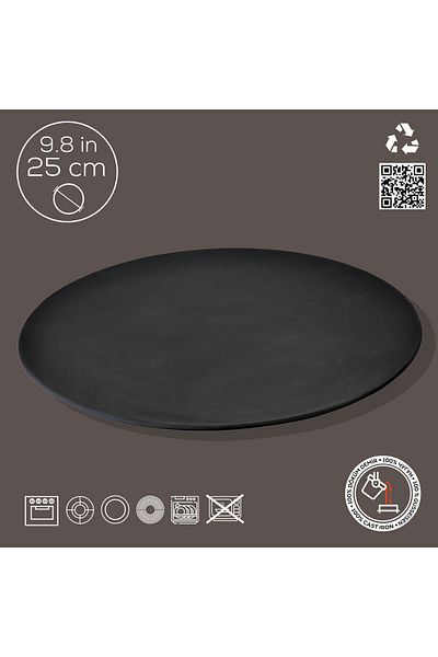 Lava Cast Round Serving Plate Diameter(Ø)25cm
