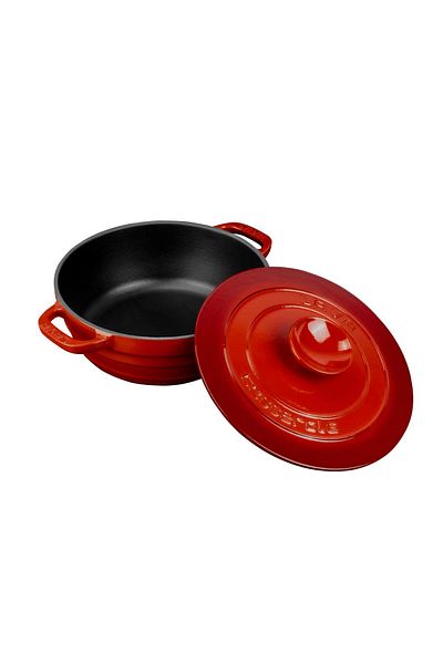 Lava Cast Round Pot Cast Iron Lid Experience Series Diameter(Ø)28cm