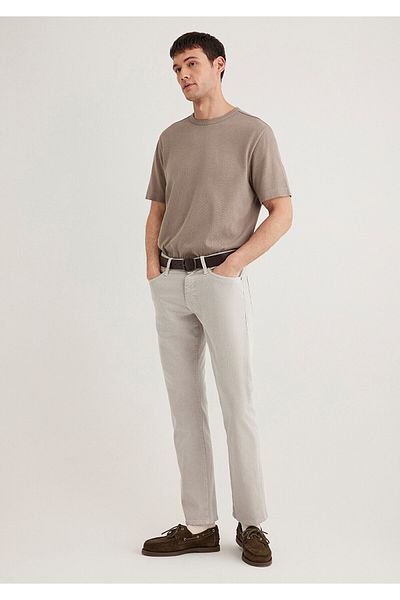 Mavi Beige Gabardine-Hose von Hunter Comfort 0020283628